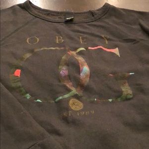 Obey crew neck